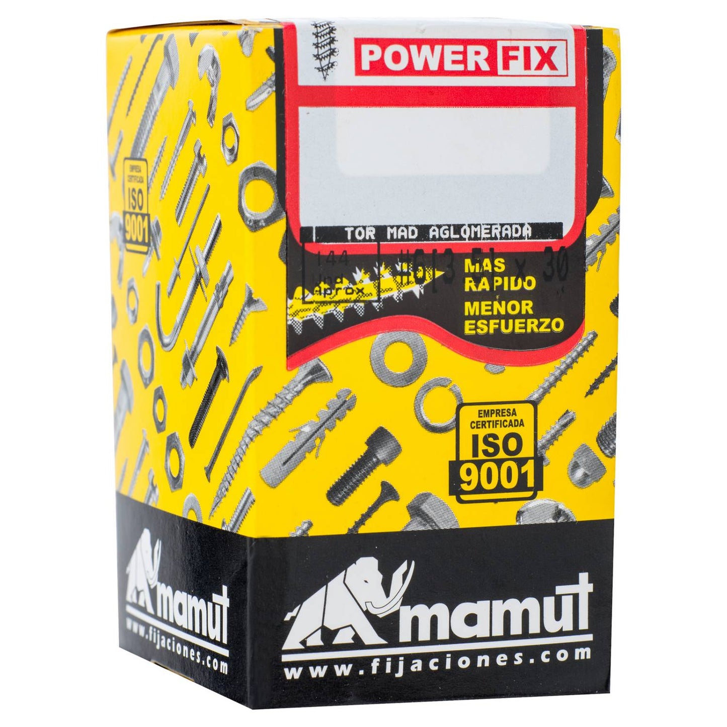 TORNILLOS PARA MADERA MULTIUSO 14 -6 X 1 1/4" GRUESA (144 UNIDADES)