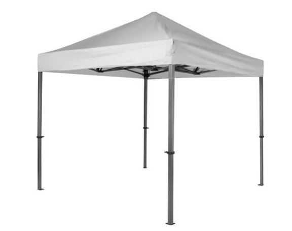 TOLDO PLEGABLE 3 MT X 3 MT COLOR BLANCO GAZEBO