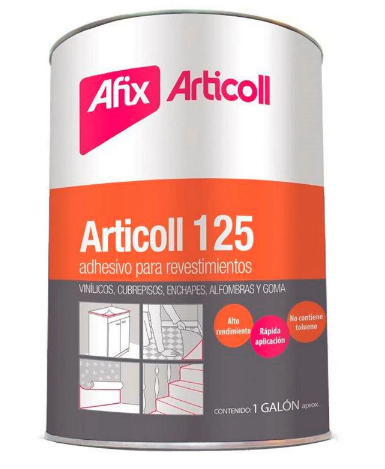 ADHESIVO PARA REVESTIMIENTOS AFIX 125 GALON ARTICOL