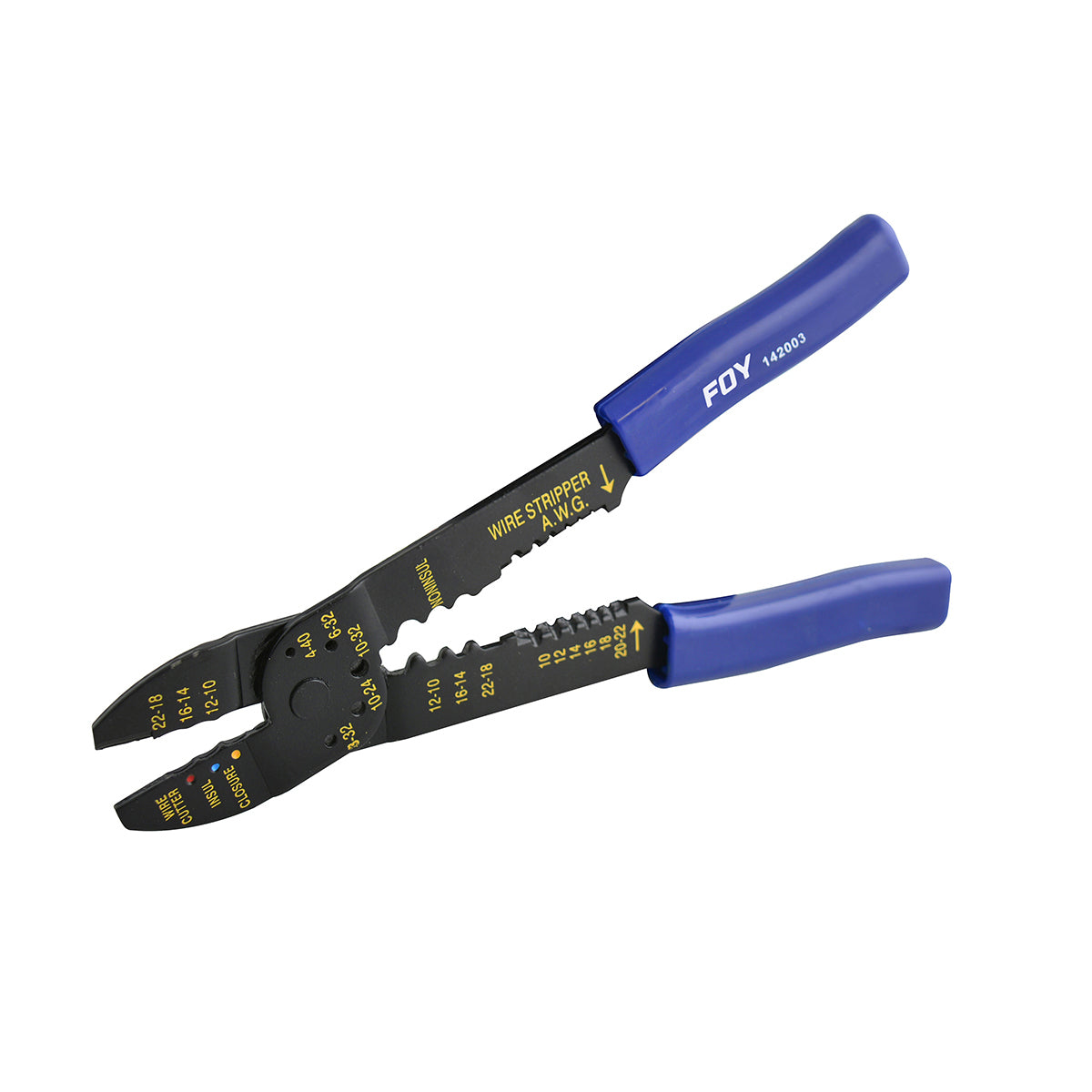 ALICATE PELACABLE 10 - 22 AWG 9" REF 142003 FOY