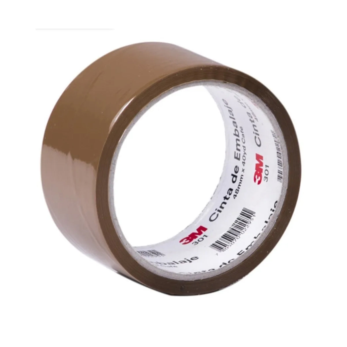 ROLLO CINTA EMBALAJE CAFE 48 MM X 48 MT 3M