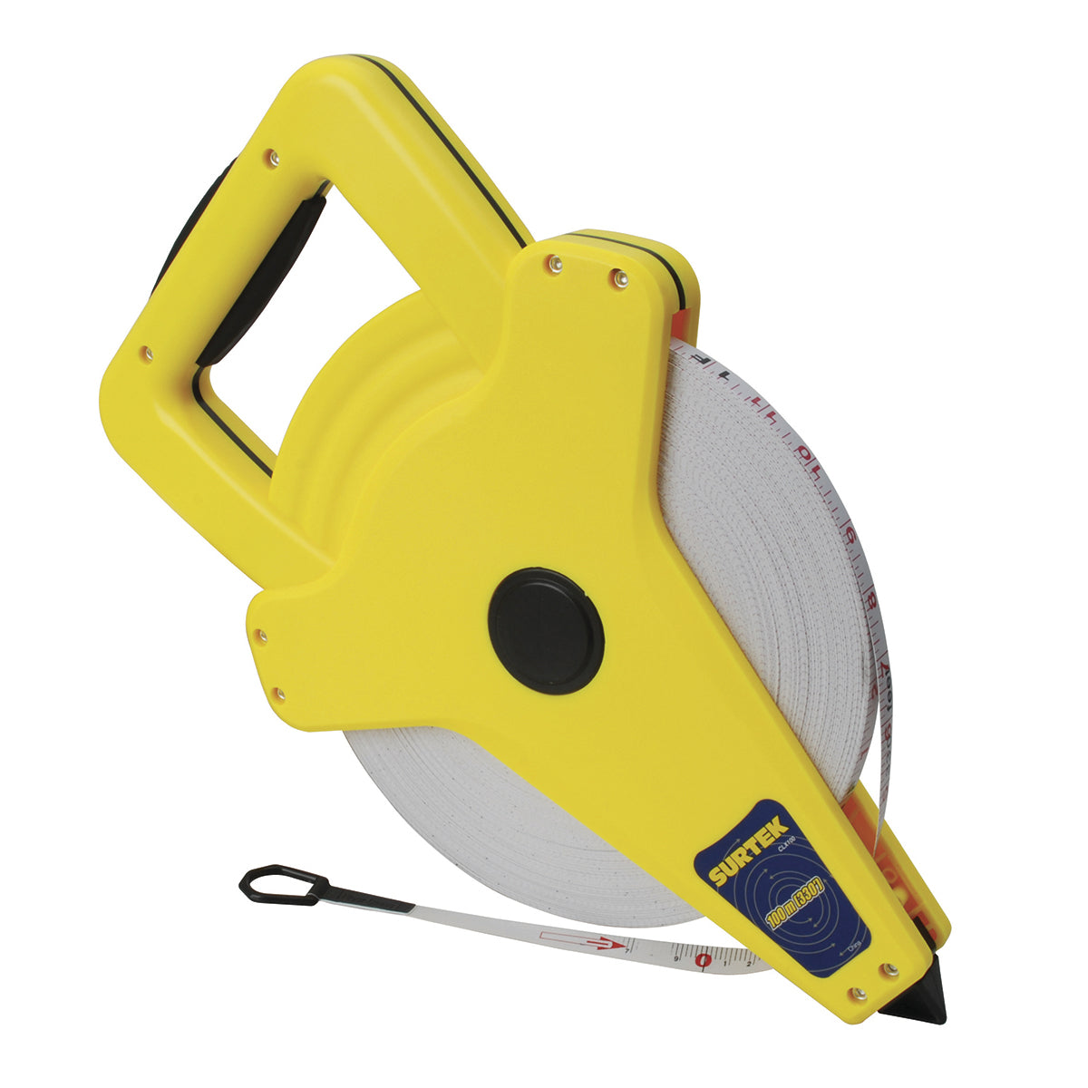 HUINCHA DE MEDIR FIBRA DE VIDRIO 100 MTS C/CRUCETA REF CLX100 SURTEK