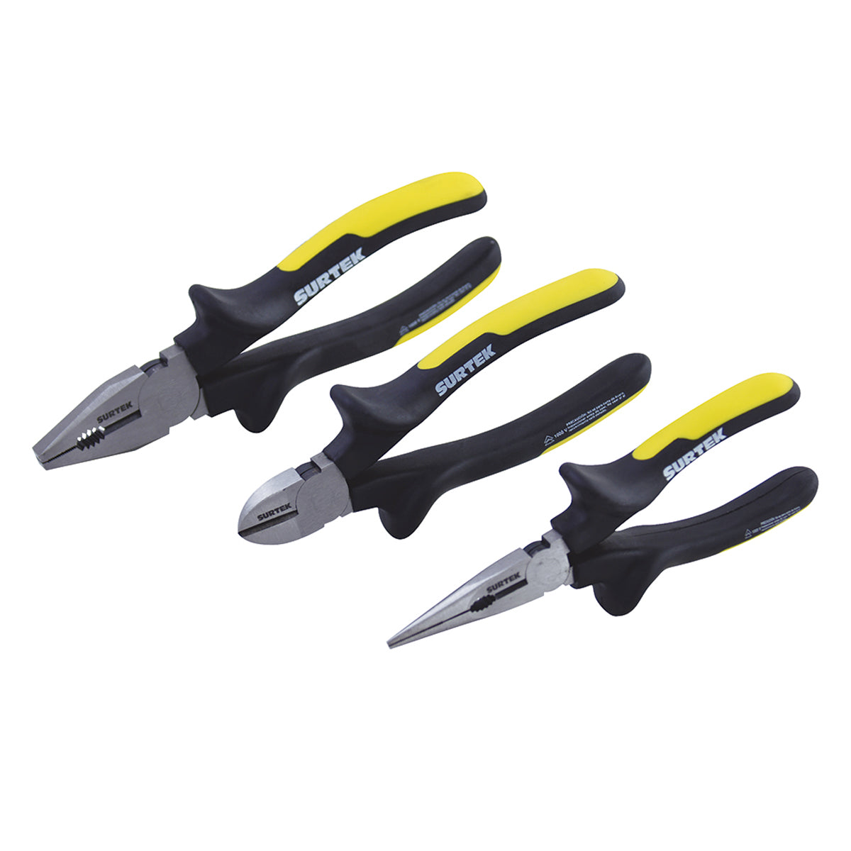 JUEGO ALICATES AISLADOS 1000V 3 PZS REF P06V SURTEK