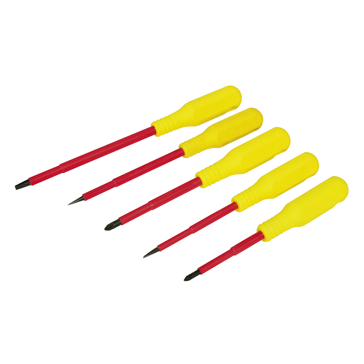 JUEGO DESATORNILLADORES AISLADO 1000 V CRUZ - PLANO 5 PZS REF D4V SURTEK