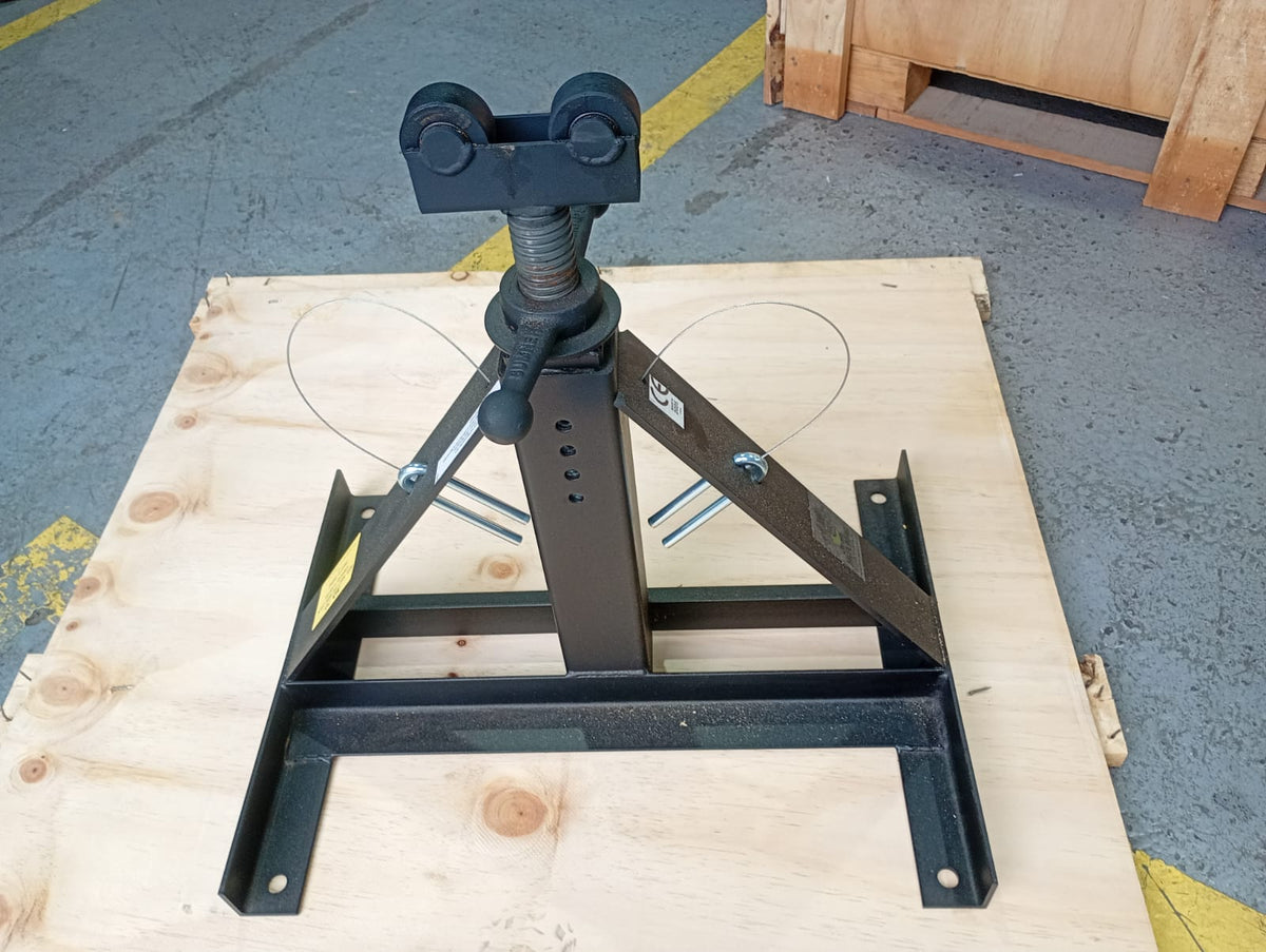 Base Porta Carrete Regulable Summer RM70 Caballete Telescópico 46" a 96" 2500 lb