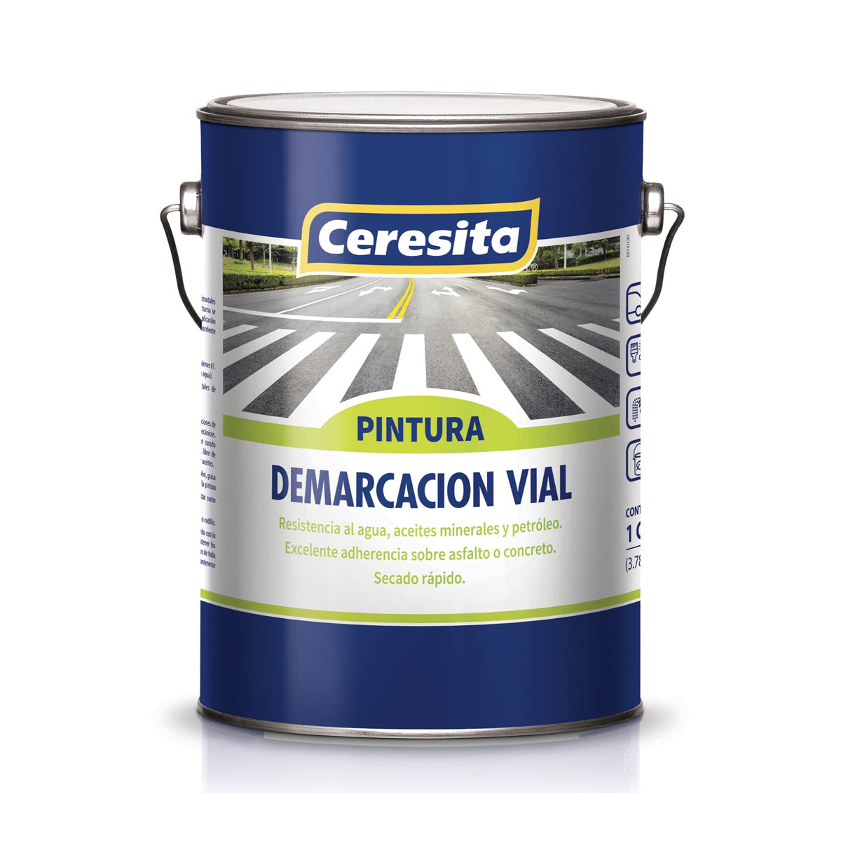 PINTURA ALQUIDICA PARA ALTO TRAFICO C/AMARILLO 15.2 LT CERECITA