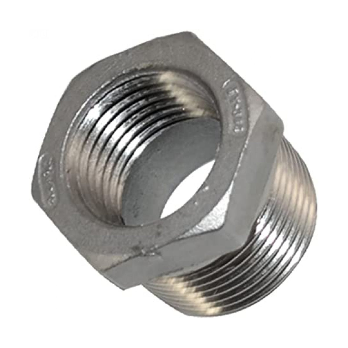 BUSHING REDUCCION NPT 1" HE-HI 3/4" AC GALVANIZADO FZH